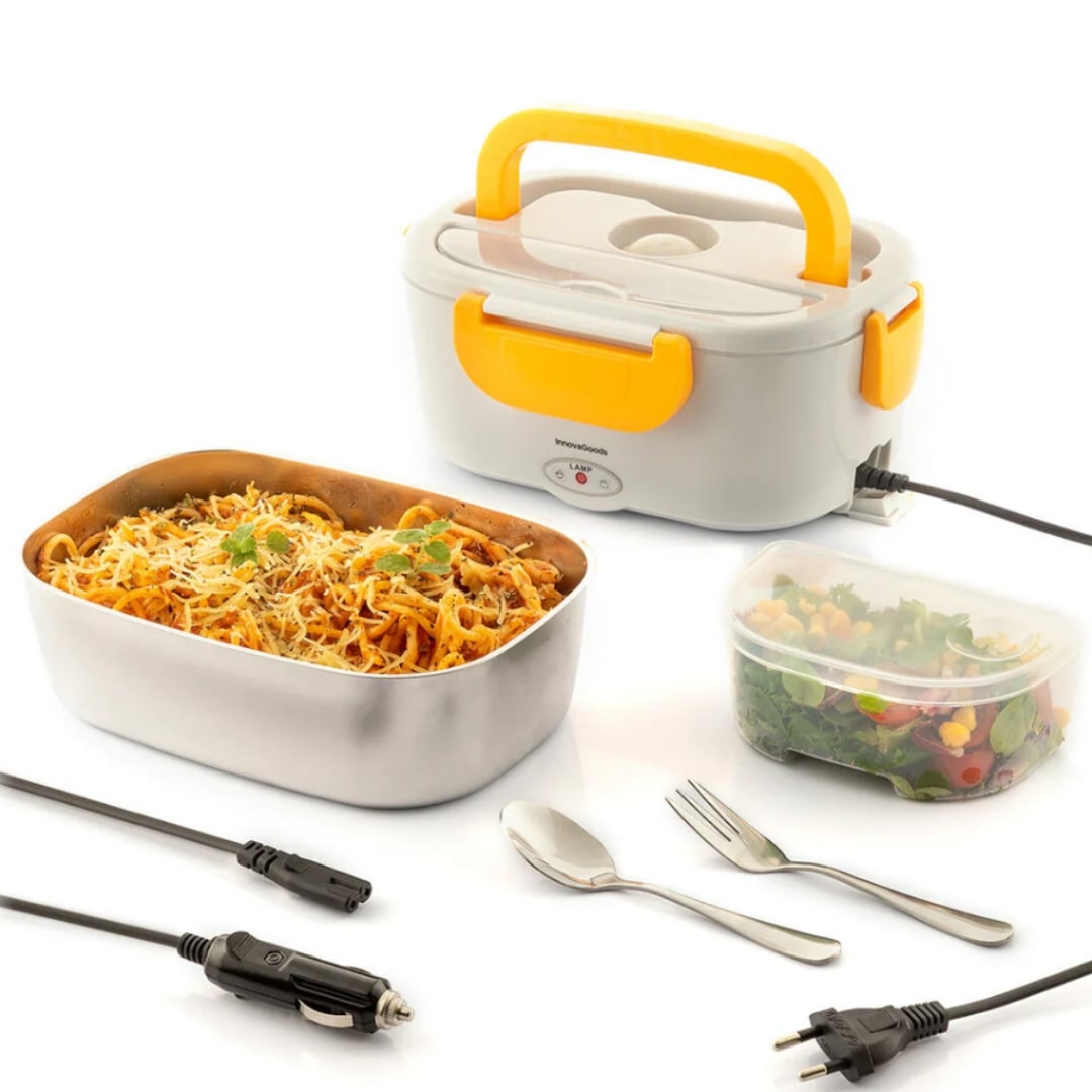 Hordozható elektromos ételmelegítő doboz