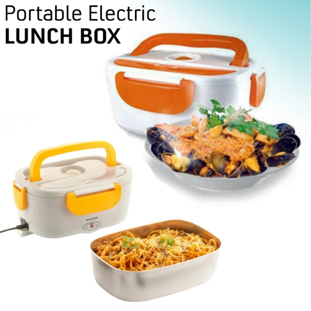 Hordozható elektromos ételmelegítő doboz