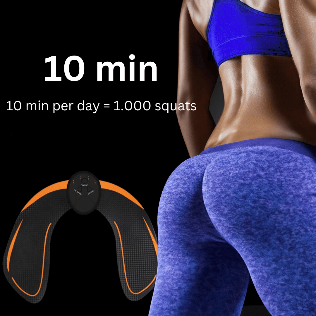 EMS Tréner csípőre és fenékre + INGYENES Vezeték nélküli fejhallgató Pro 5