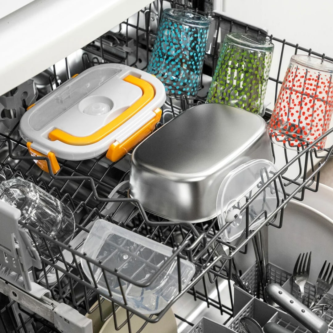 Hordozható elektromos ételmelegítő doboz