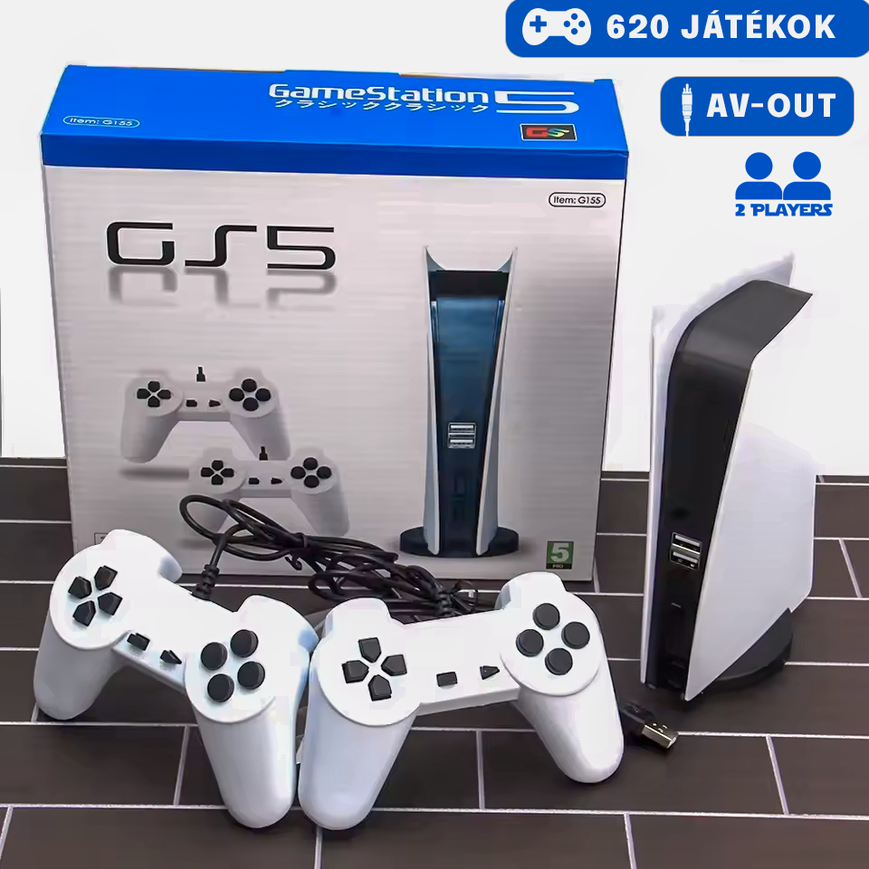 Retro játékkonzol 5