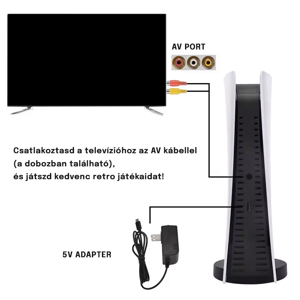 Retro játékkonzol 5