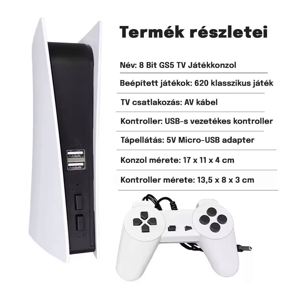Retro játékkonzol 5