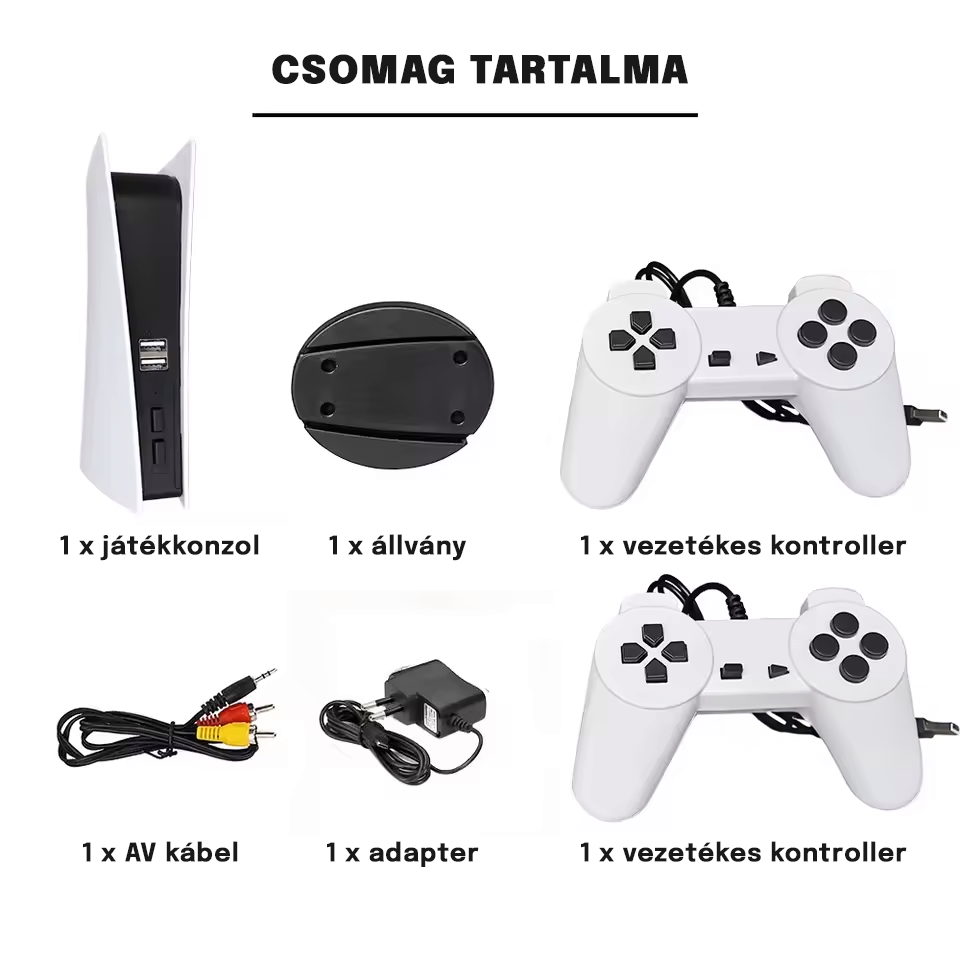 Retro játékkonzol 5