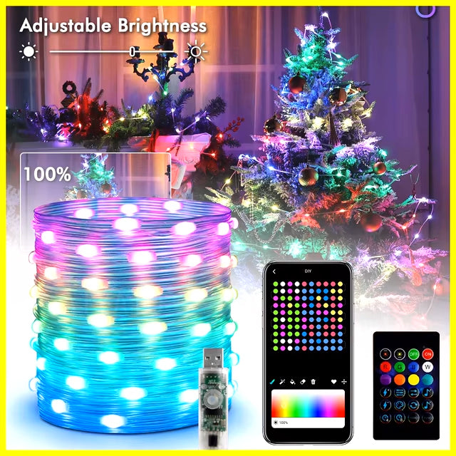 Telefonról Vezérelhető Karácsonyi Fények