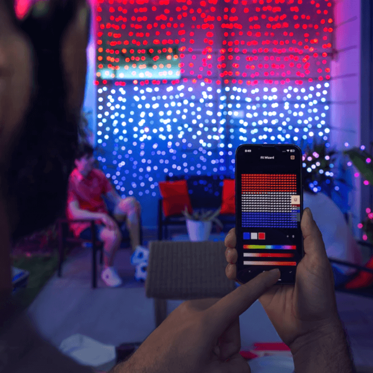 Telefonról Vezérelhető Karácsonyi Fények