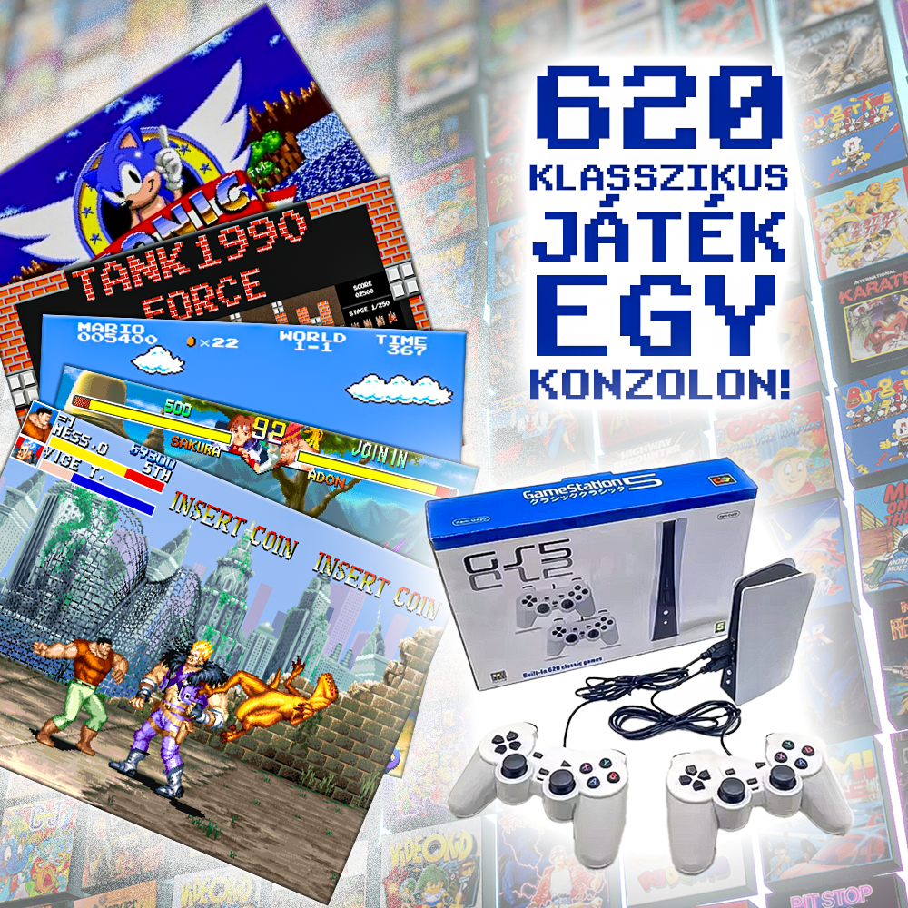 Retro játékkonzol 5