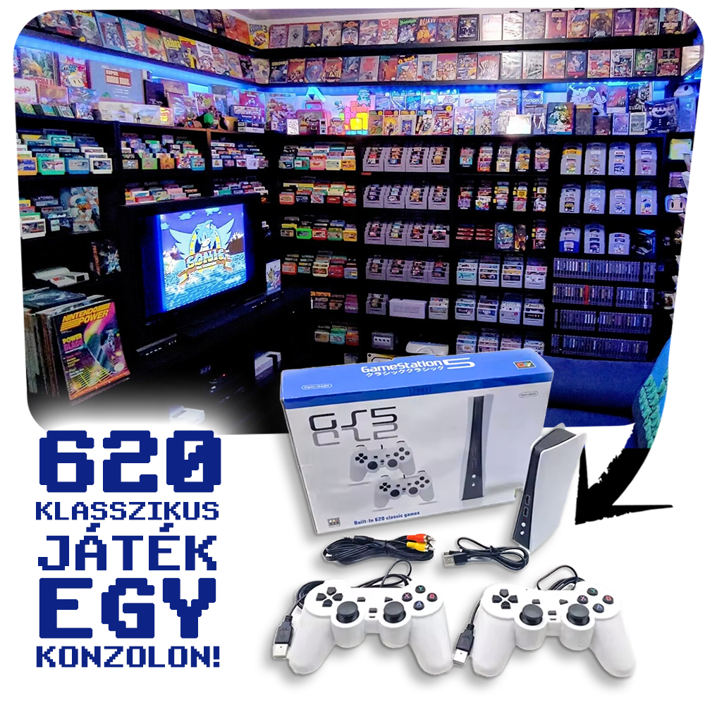 Retro játékkonzol 5